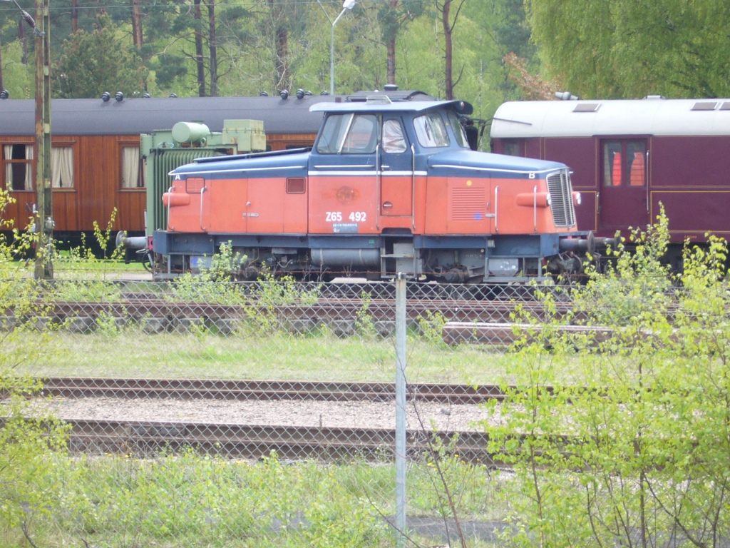 SJ Z65 492 i Ängelholm den 15.-05.-2010